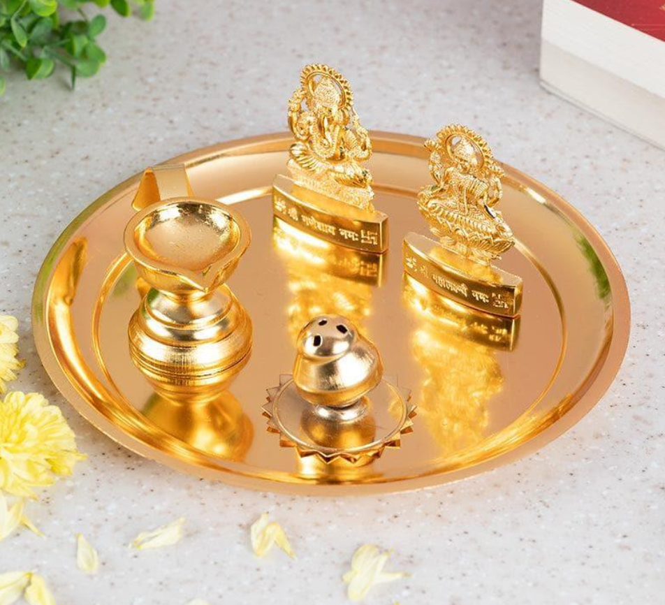 Pooja thali