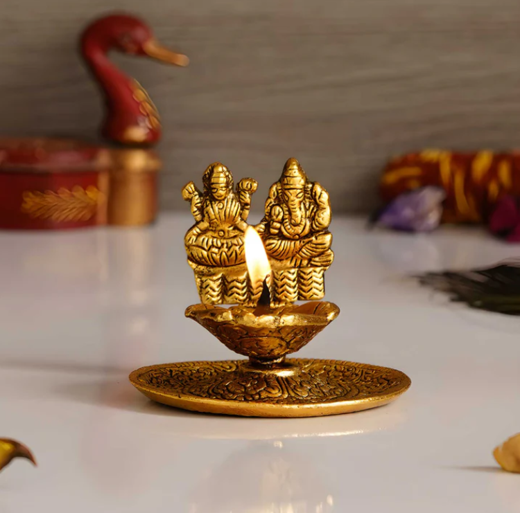 Lakshmi Ganesh Diya