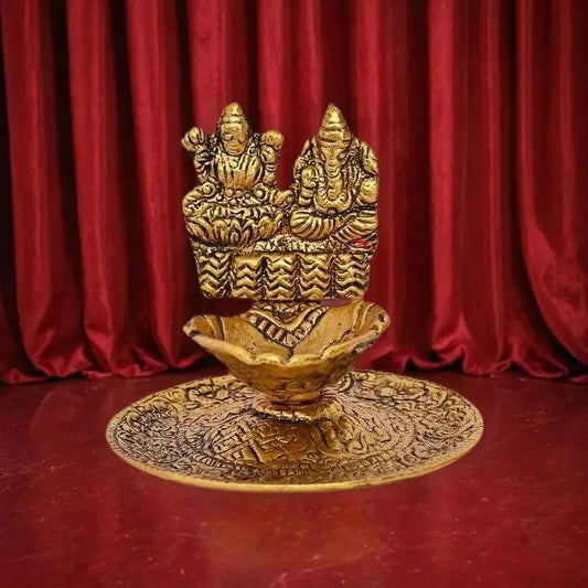 Lakshmi Ganesh  Diya