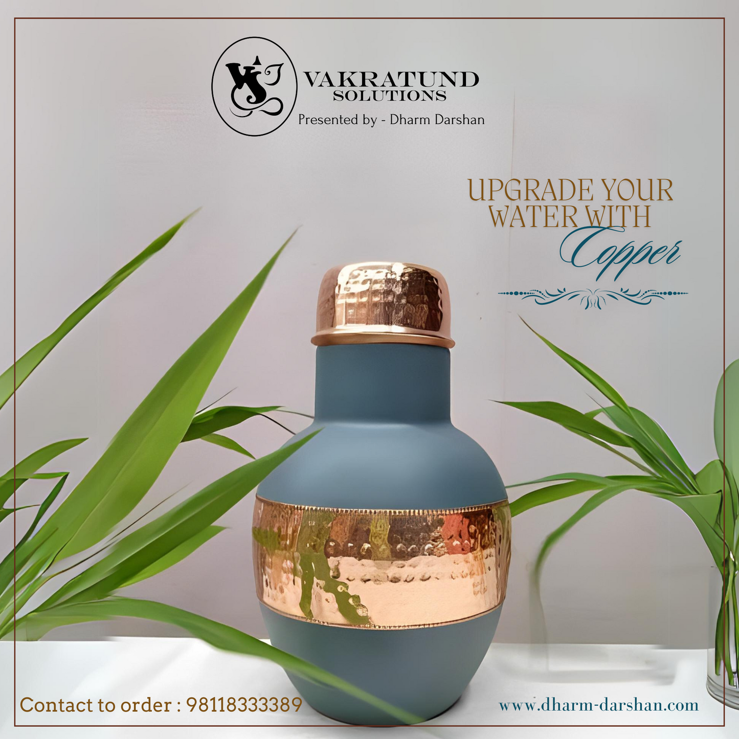 Copper Bottle - Elegant Hydration for a Healthier You