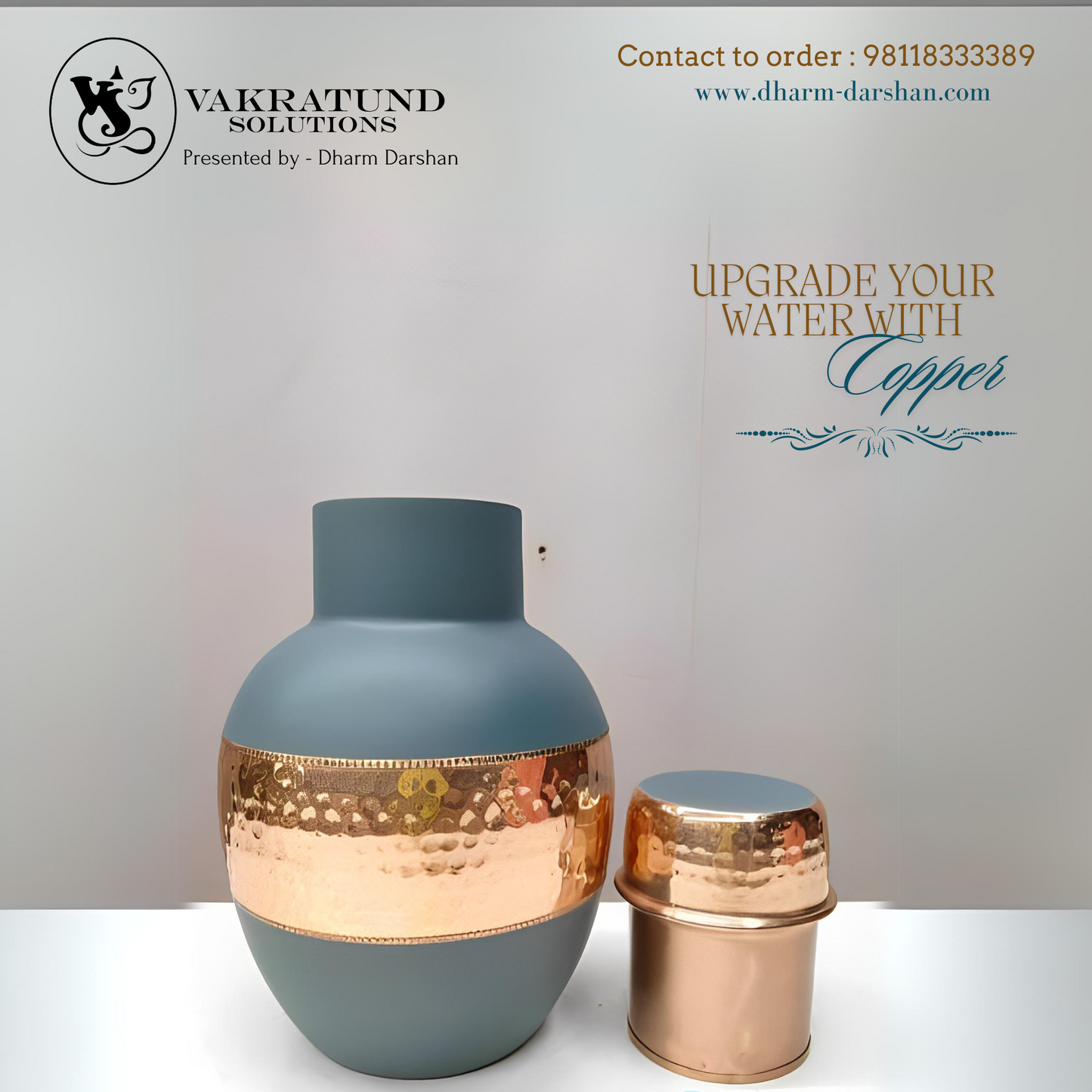 Copper Bottle - Elegant Hydration for a Healthier You